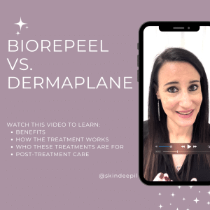 BioRePeel vs. Dermaplaning or Dermaplane treatments. Holistic meets medical expertise